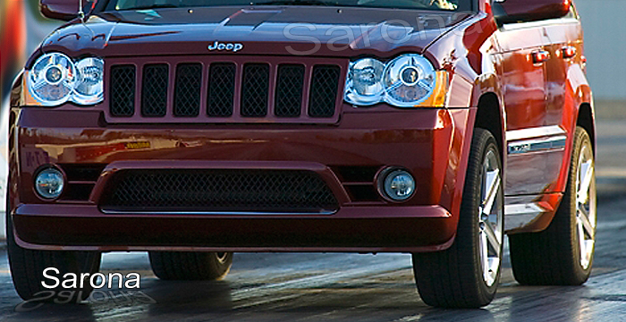 Custom Jeep Grand Cherokee Front Bumper  SUV/SAV/Crossover (2008 - 2010) - $550.00 (Part #JP-003-FB)